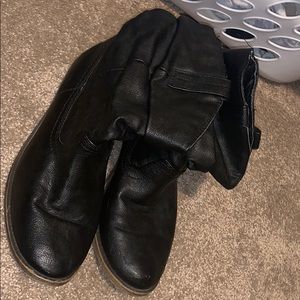 Black booties